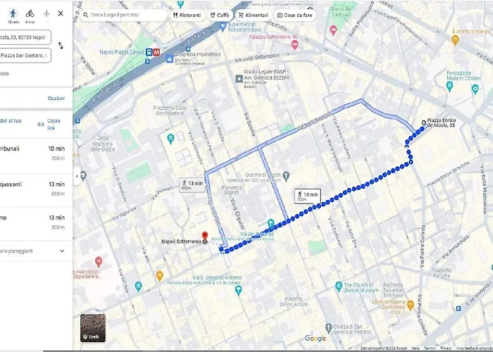 I Colori Del Golfo In Naples' Historic Center